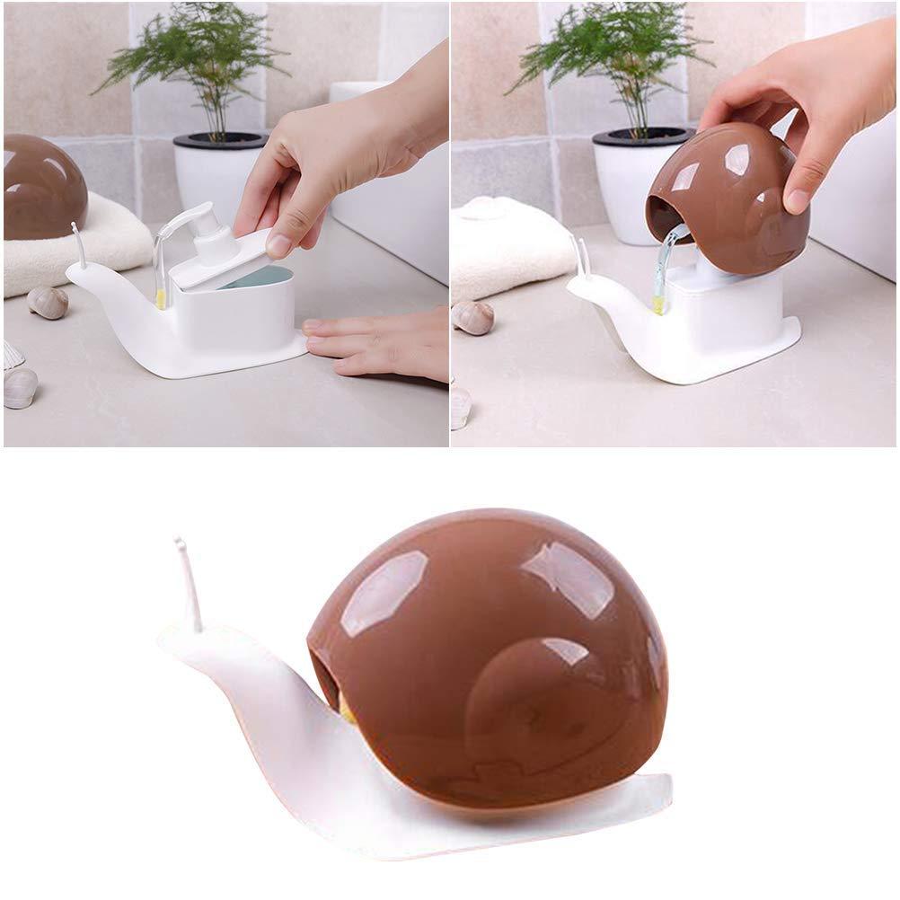 0226 Portable Snail Shape Liquid Soap Dispenser - SkyShopy 0226 Portable Snail Shape Liquid Soap Dispenser - SkyShopy